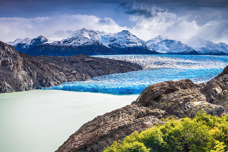 Torres del Paine Glacier, Patagonia