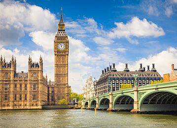 Big Ben & Parliament in London, England