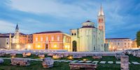 St. Donatus Church Roman Forum in Zadar